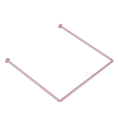 Може ли прът за душ кабина да се използва със завеса за душ, която има щифтове?