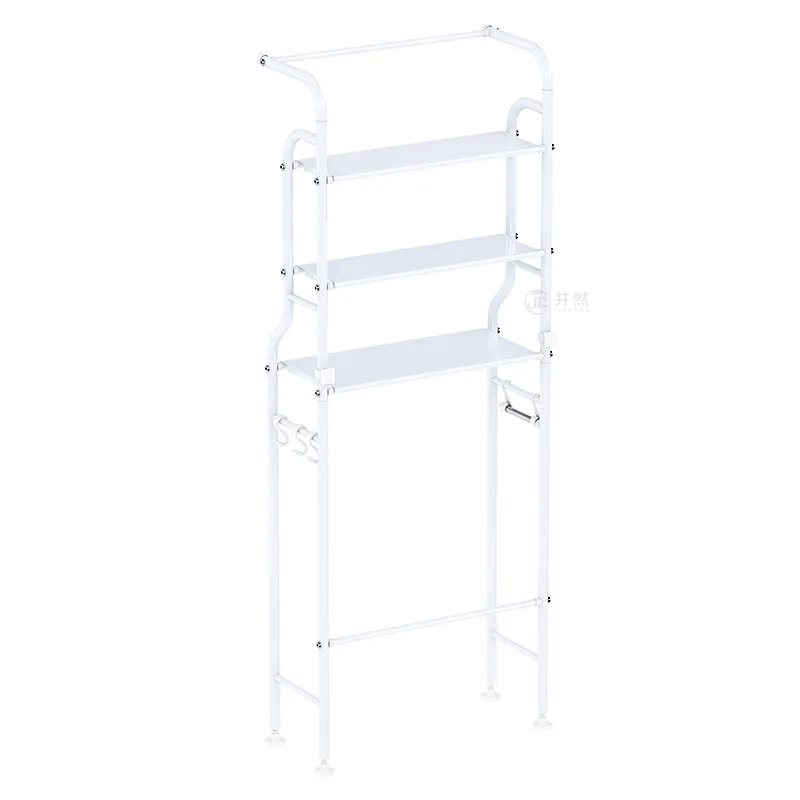 The Toilet Storage Rack With Top Rod