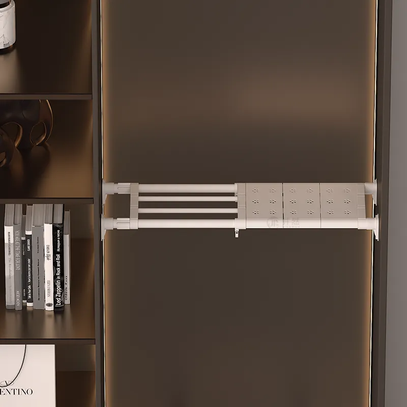 ​White Storage Rack For Wardrobe